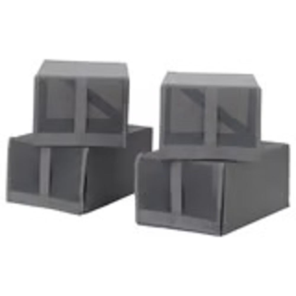 Stealth Shoe Squad IKEA SKUBB Dark Gray Ventilated Boxes That Fold Flat